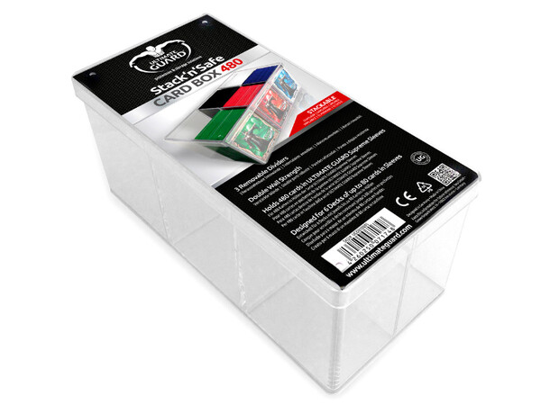 Stack n Safe Card Box 480 Ultimate Guard Samlekortboks 930 kort m/ låg 